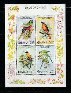 Ghana 750 Set MNH Birds