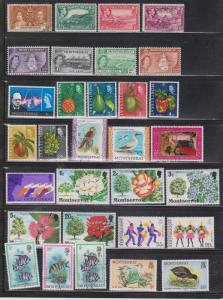 MONTSERRAT - Small Lot Of Mint Hinged & Used Stamps - Nice