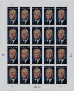 2007 41c Gerald R. Ford, 38th President, Sheet of 20 Scott 4199 Mint F/VF NH