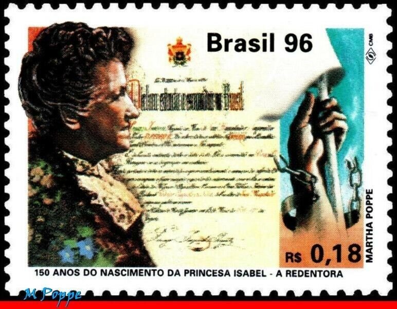 2595 BRAZIL 1996 PRINCESS ISABEL, 150th BIRTH, ROYALTY, MI# 2712 RHM C-2005, MNH