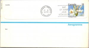 Canada 1973 FDC - Floower Of Quebec - Ottawa, Ont - F78858