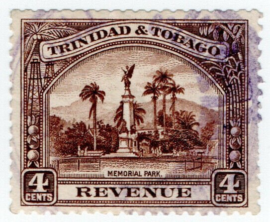 (I.B) Trinidad & Tobago Revenue : Duty Stamp 4c