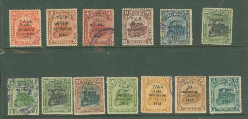 Nicaragua #325-337  Single (Complete Set)