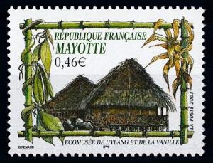 [65885] Mayotte 2003 Flora Plants Eco Museum  MNH