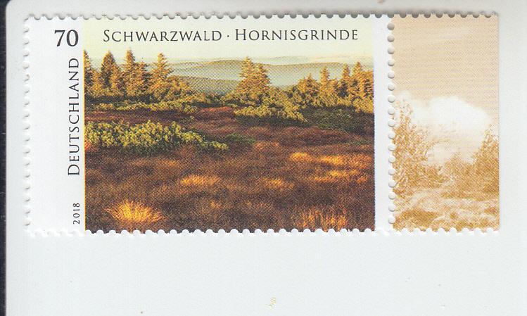 2018 Germany Landscape Wild Germany (Scott 3070) MNH