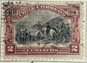 AlexStamps CHILE #84 VF Used 