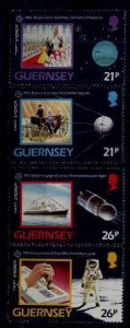 Guernsey 449-52 MNH Europa CEPT-91/Space SCV3.70