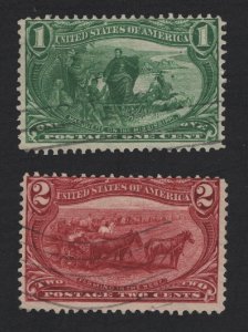 United States USED Scott Number 285-86  F-VF -  BARNEYS