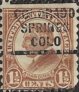 # 582 USED BROWN WARREN G. HARDING
