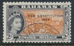 Bahamas  SG 239 SC# 196 Used New Constitution 1964 see scan 