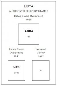 LIBYA STAMP ALBUM PAGES 1912-2011 (370 PDF digital pages)