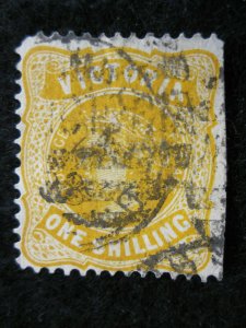 AUSTRALIA/VICTORIA - SCOTT# 189 - USED - CAT VAL $65.00