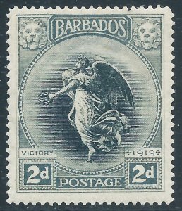 Barbados, Sc #143, 2d MH