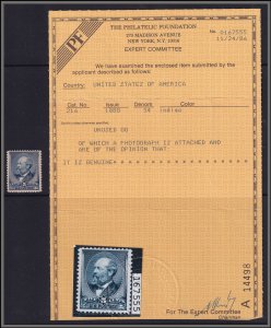 #216 Mint OG, VF, PF cert #0167555 (CV $210 - ID49446) - Joseph Luft