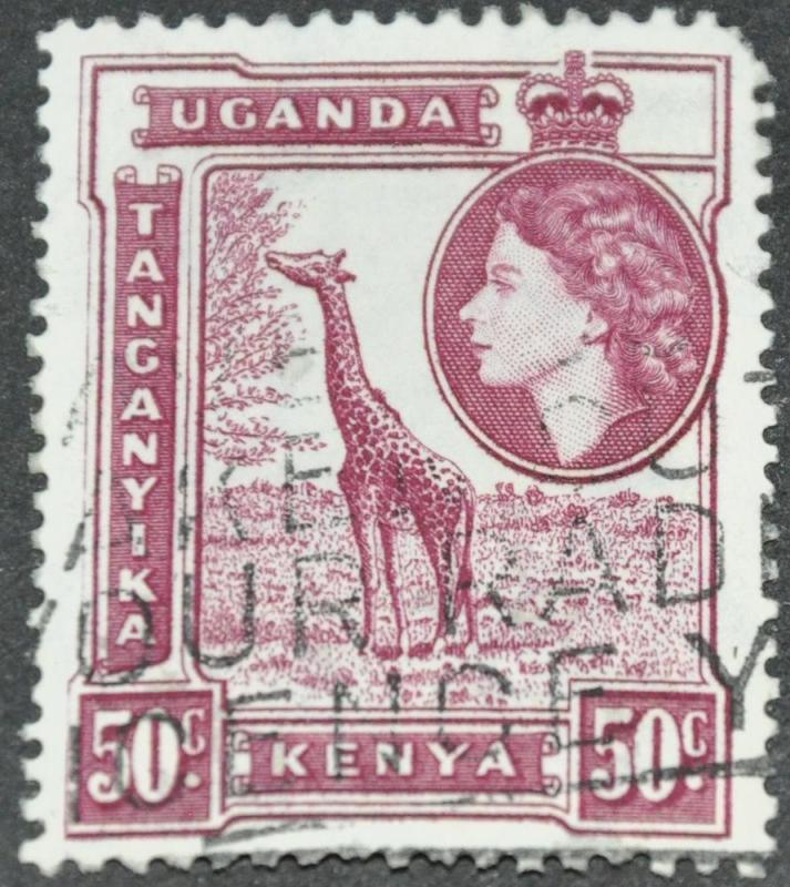 Kenya, Uganda & Tanganyika Scott #110  USED