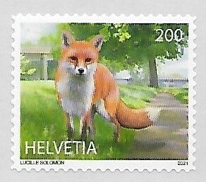 Switzerland # 1801 - Red Fox - S/A - MNH.....{X}