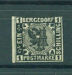 Germany-State Bergedorf sc# 2 mng cat value $45.00