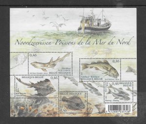 FISH - BELGIUM #2154 M/S MNH