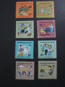​VIETNAM 1970 SC#571-8-CHILDREN ATIVITIES MNH-VF WE SHIP TO WORLD WIDE.