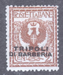 Italy Offices- Africa, Tripoli, Scott #13, MH