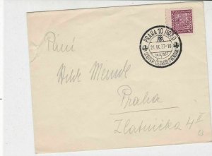 Czechoslovakia 1937 Special Cancel Stamps Cover ref 22543