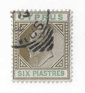 Cyprus Sc #43 6p  used VF