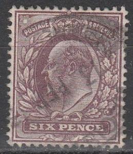 Great Britain #135 F-VF Used CV $22.50  (S3069)