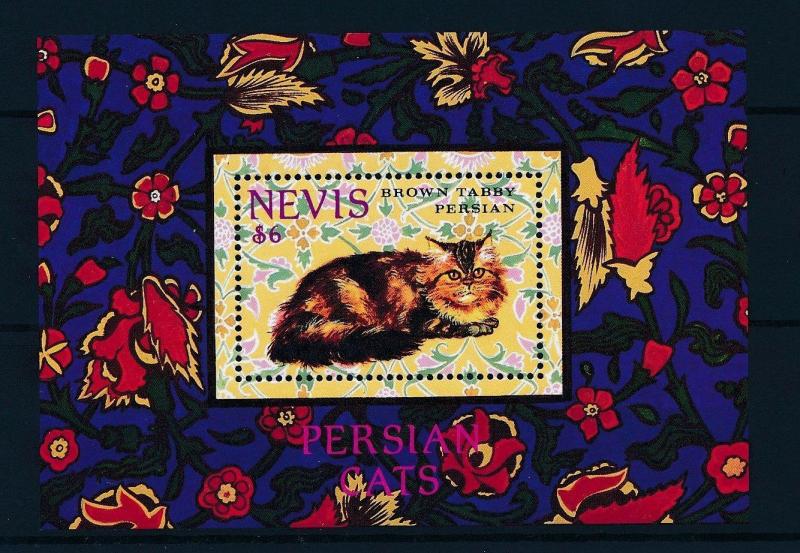 [35292] Nevis 1994 Animals Cats Persian MNH Sheet