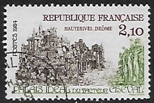 France # 1917 - Hauterives, The Ideal Palace - used . ... . [BR9]