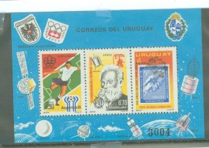 Uruguay #C422  Souvenir Sheet