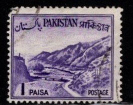 Pakistan - #129a Khyber Pass (Type 1) - Used