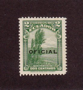Ecuador Scott #O196 MH Note