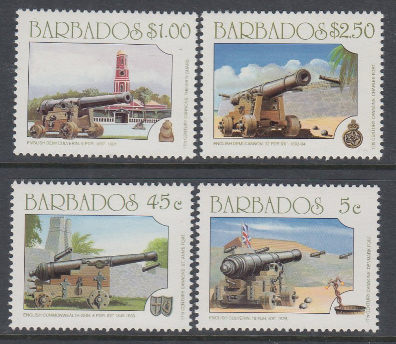 Barbados 847-850 MNH VF