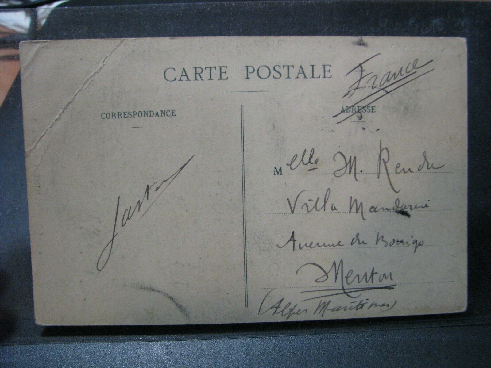 Carte postale Indochine - Cartes postales rares d'Indochine - La Maison