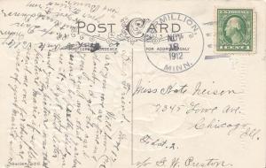 United States Minnesota Vermillion 1912 4b-bar  PC.