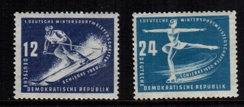 Germany DDR  51 - 52  MNH cat $ 10.00