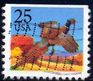 Bird, Pheasants, USA stamp SC#2283 Used