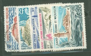 St. Pierre & Miquelon #421/445  Single (Complete Set)