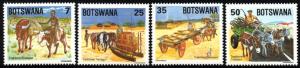 Botswana - 1984 Traditional Transport Set MNH** SG 558-561