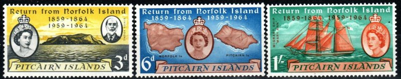 Pitcairn Islands #32-4  MNH  CV $2.70 (X9709)