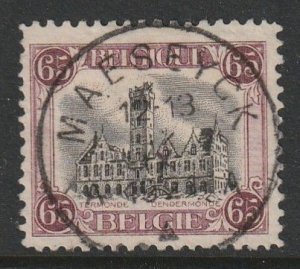 1920 Belgium - Sc 139 - used VF - Town Hall of Termonde
