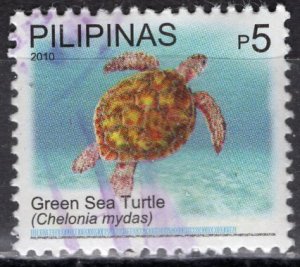 Philippines; 2010: Sc. # 3277: Used Single Stamp