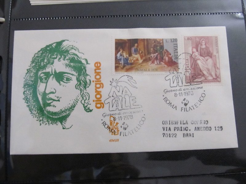 1978 Italy FDC LR121F49-