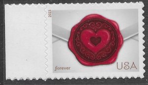 US #4741 MNH. Love - Envelope with wax seal.    Nice.