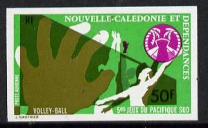 New Caledonia 1974 South Pacific Games 50f (Volleyball) i...