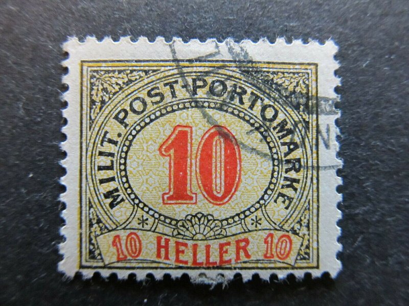 A3P23F264 Bosnia & Herzegovina Postage Due Stamp 1904 10h used