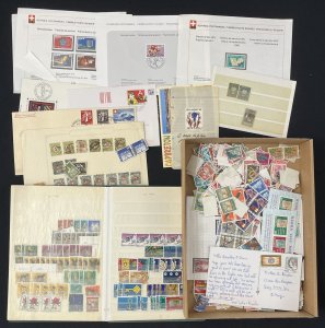 Switzerland Old/Mid Period Mixture M&U(100s) Charity Dues DA1651