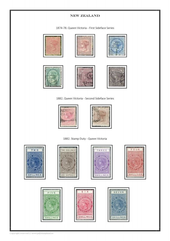 New Zealand Stamp Albums