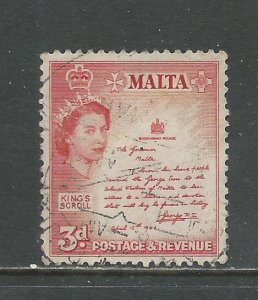 Malta Scott catalogue # 252 Used