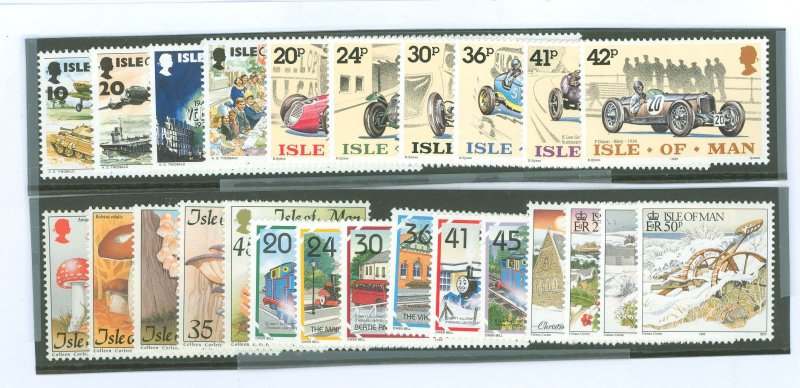 Isle of Man #636A/665 Mint (NH)